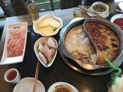 精品鲜鹅肠-纸盐河码头火锅(十八梯店)