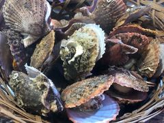 高压锅竹笼扇贝-蚝堡海鲜·威海菜·海肠捞饭·烧烤·亚洲吃蚝公司(幸福门店)
