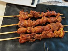 藤椒鸡肉串-西部马华清真兰州牛肉面·烧烤夜市(关东店)