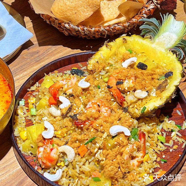 晋江街边泰式大排档🇹🇭鲜菠萝炒饭也太上瘾了