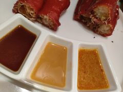 红米脆皮鲜虾肠-蝴蝶里·粤菜·点心(滨江龙湖店)