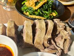 菠菜拌面筋-贯贯吉·清真餐厅(浙江中路店)