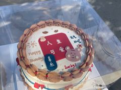 ins手绘蛋糕-兔子妃私人定制蛋糕(城南花苑南区店)
