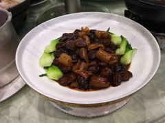 花菇焖海参-雅和生态渔庄·宜城锅巴饭(龙灵山公园店)
