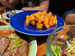 梨球果仁虾-小吊梨汤·北京菜·烤鸭(鸟巢店)