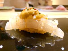 枪鱿鱼海胆寿司-鮨青(恒基名人购物中心店)