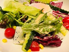 温泉蛋沙拉-富山日式料理(宽厚里店)