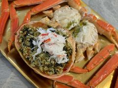 清蒸活板蟹-本达人海鲜烧烤·朝鲜族风味(发展店)