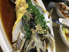 蒸海鱼-钱塘府海鲜餐厅