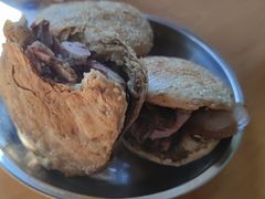 烧饼夹肘子肉-昌顺马记小吃店(昌盛园店)