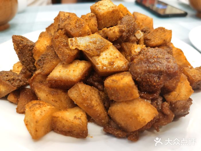 新疆饭庄(北京店)馕丁炒肉图片