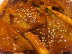 鱼饼炒年糕-桃园中华料理炸酱面(燕儿岛路店)