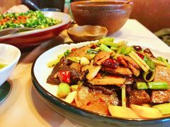 蕨粑炒腊肉-山石榴·贵州菜(丰盛里店)