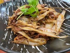 葱爆羊肉-聚宝渔港.五钻酒家(上地店)