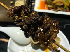 烤平菇-火枪手串吧·鹤岗小串涮肚(亦庄店)