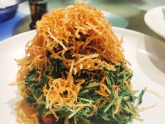 巧拌豆苗-四季民福烤鸭店(王府井灯市口店)