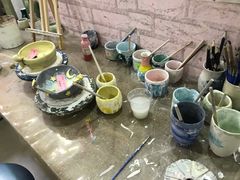 -馆陶手作坊DIY·陶艺·石塑粘土·石膏娃娃(车陂店)
