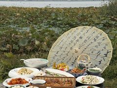 -七的湖·晚芳亭·阳澄湖农家菜·大闸蟹(莲花岛店)