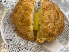 港式菠萝油-孖记茶档·热腾茶餐(乐峰店)