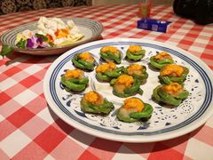 蟹黄墨鱼饼-龙桥私厨·姜花菊花过桥鱼·顺德菜(容桂店)