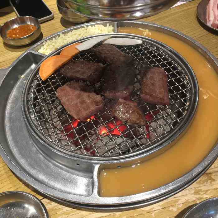 姜虎东白丁烤肉(福田星河coco park店"深圳探店|姜虎丁白丁会令人上