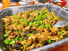 青椒紫苏牛蛙-虾妹纸餐厅