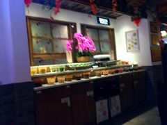 自助调料区-金湖德庄精品火锅