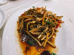 冬笋炒肚丝-怡园饭店-餐厅(四望亭店)