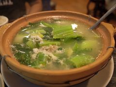 咸蛋黄芥菜煲-紫金食坊(江南西路店)