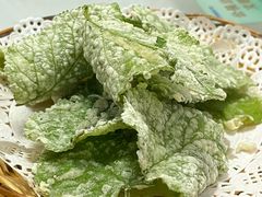 特色炸桑叶-翠茗农庄土菜馆(天目湖店)