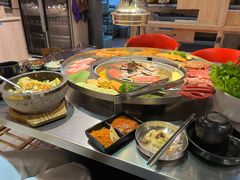 自助取餐区-哈哈碳都·牛肋条无限自助烤肉(台江万达店)
