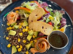 三文鱼牛油果藜麦沙拉-haxnbauer海森堡德国餐厅(深圳coco店)