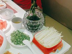 金针菇-洪氏嗨捞·广东猪肚鸡·椰子鸡火锅(西咸万象城店)