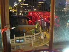 房间看出去就是外白渡桥-上海浦江饭店