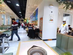 -绿岛港轩海鲜烤肉涮锅自助餐厅