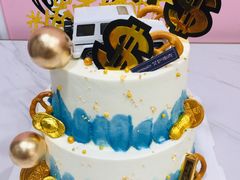 暴富款动物奶油蛋糕-艾加柒克蛋糕茶歇甜品台(春熙路店)