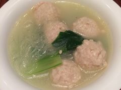 小白菜汆丸子-小土豆北方菜馆(文慧园店)