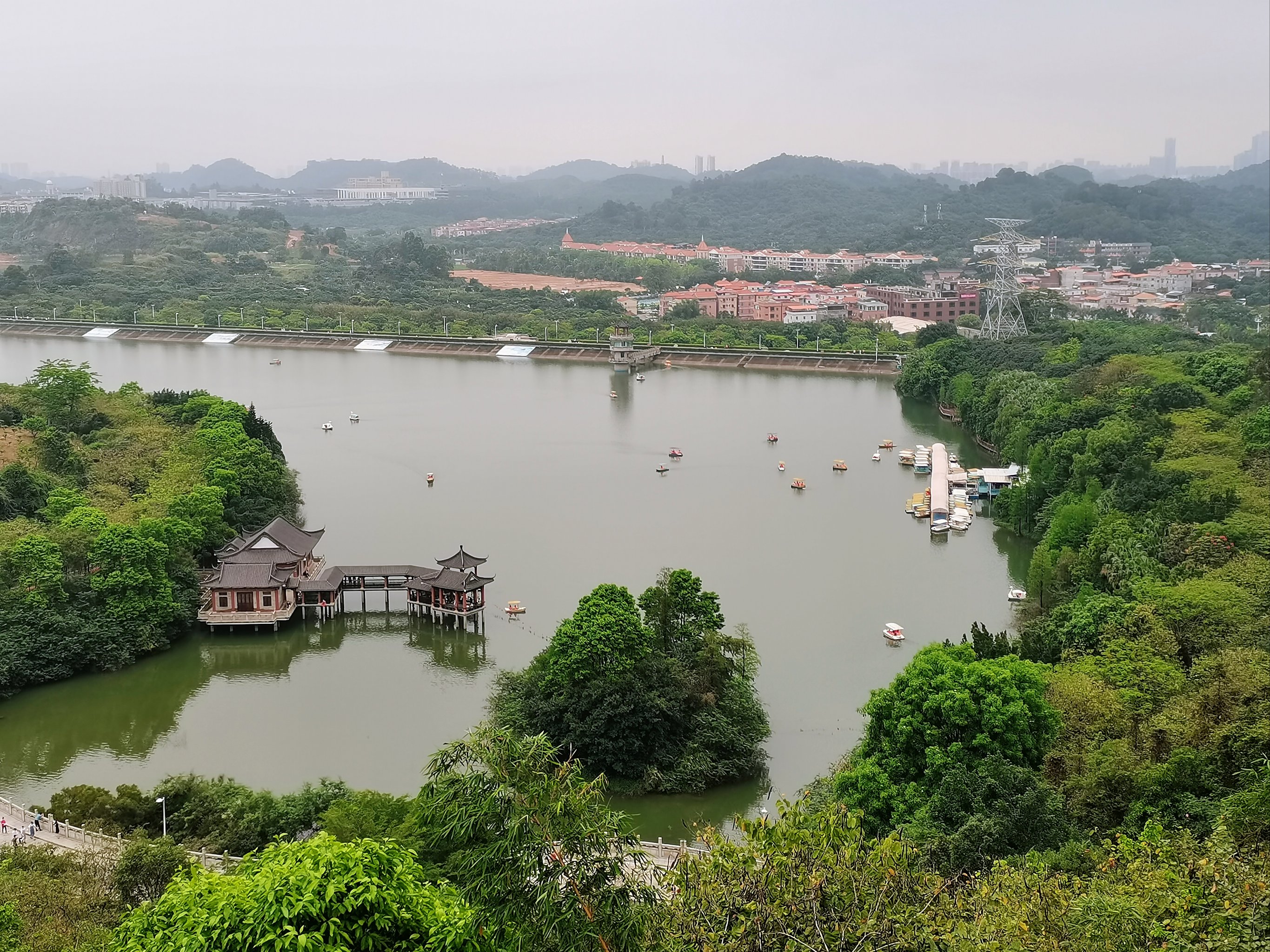 水濂山顶图片