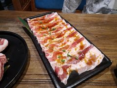 调味猪五花-九田家黑牛烤肉料理(泽州路店)