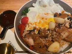 台南三杯鸡饭-潭子茶屋(天台店)