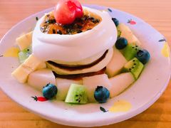 百香果松饼-春风十里咖啡馆