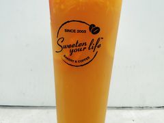 阳光果肉橙-85度C(上海茶陵北路店)