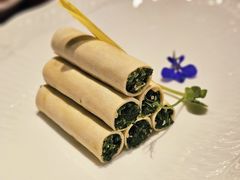 香干马兰头卷-杭州西子湖四季酒店·金沙厅
