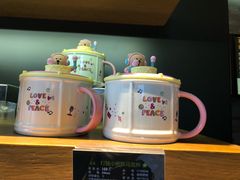 打鼓小熊款馬克杯-星巴克(苏州昆山花桥游站店)