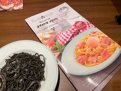 威尼斯风味墨鱼汁意面-萨莉亚(巴黎春天成山店)