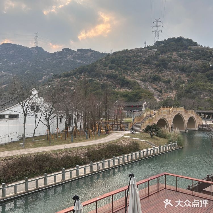 温州周末好去处📍龙湾瑶溪钟秀园山下咖啡