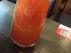 西柚四季春茶-机器人火炉披萨