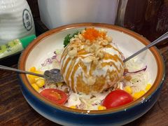炸温泉蛋土豆泥沙律-仙隐小鹿中華の日料(正弘城店)