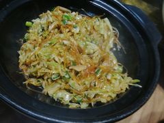 干锅娃娃菜-土桥手掌鸡·26年灌县老味道(都江堰店)