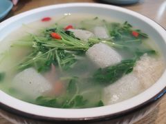 竹荪豌豆尖-苦尽酒馆·川菜(鼓楼店)